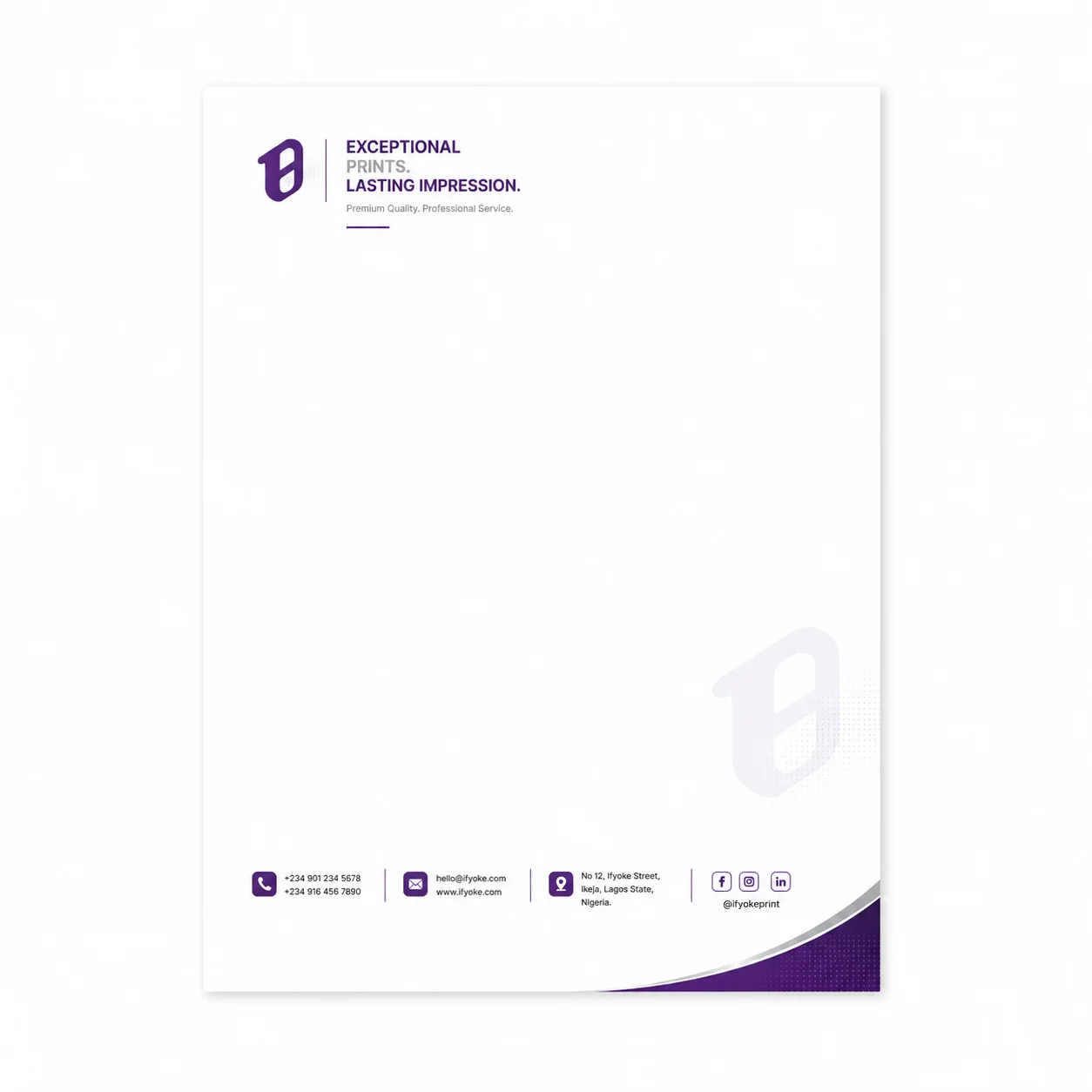 Letterhead Printing thumbnail 2
