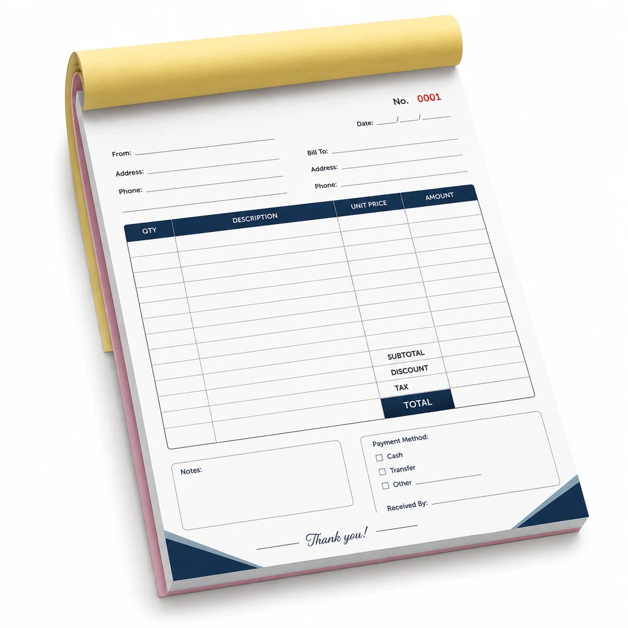 Invoice & Receipt Booklet Printing thumbnail 3