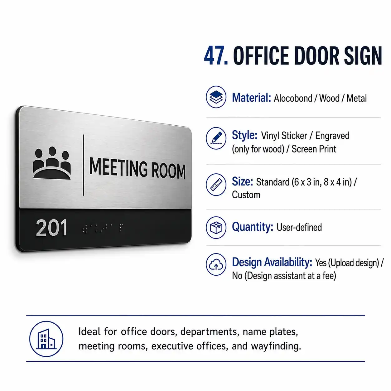 Office Door Sign thumbnail 5