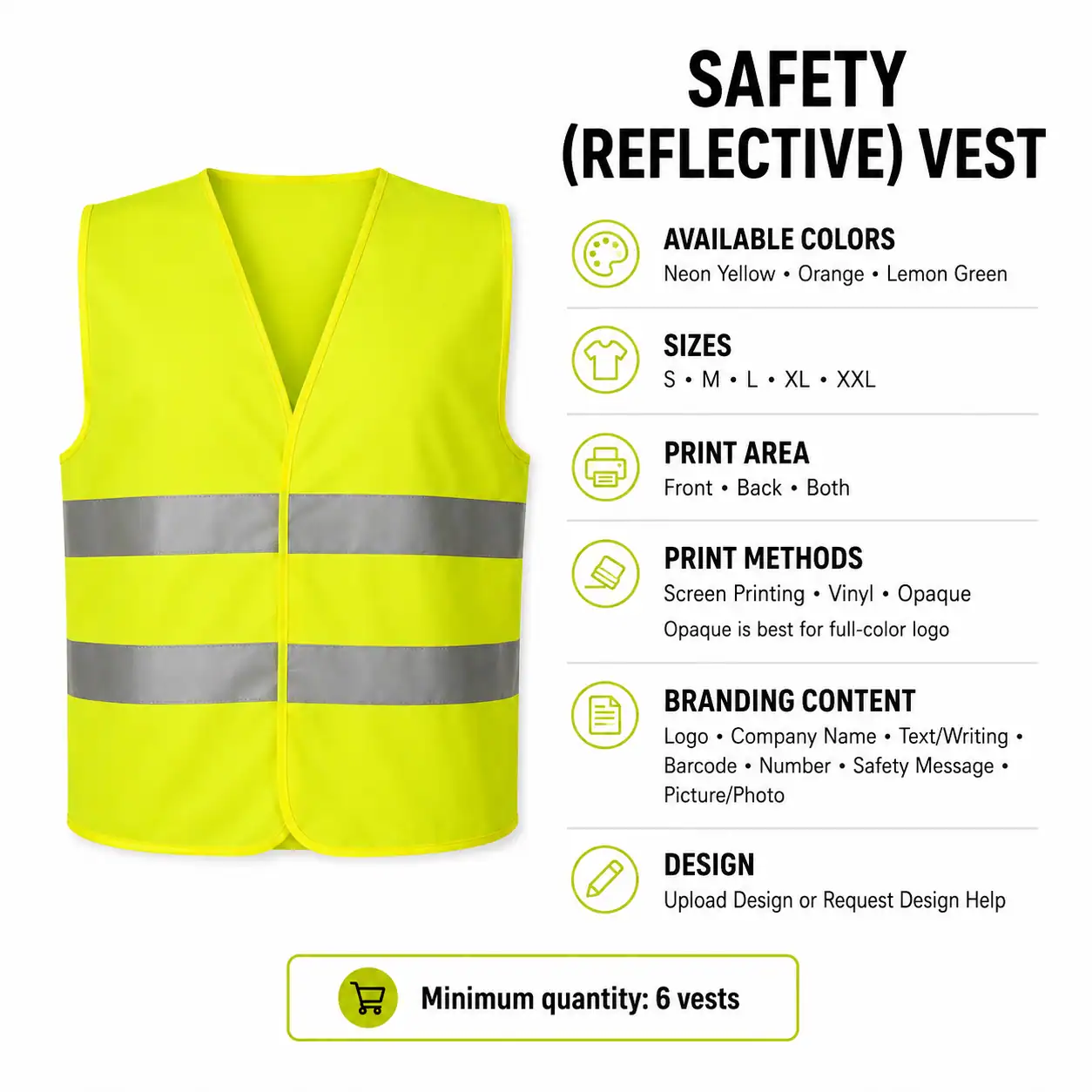 Safety Reflective Vest Printing thumbnail 5